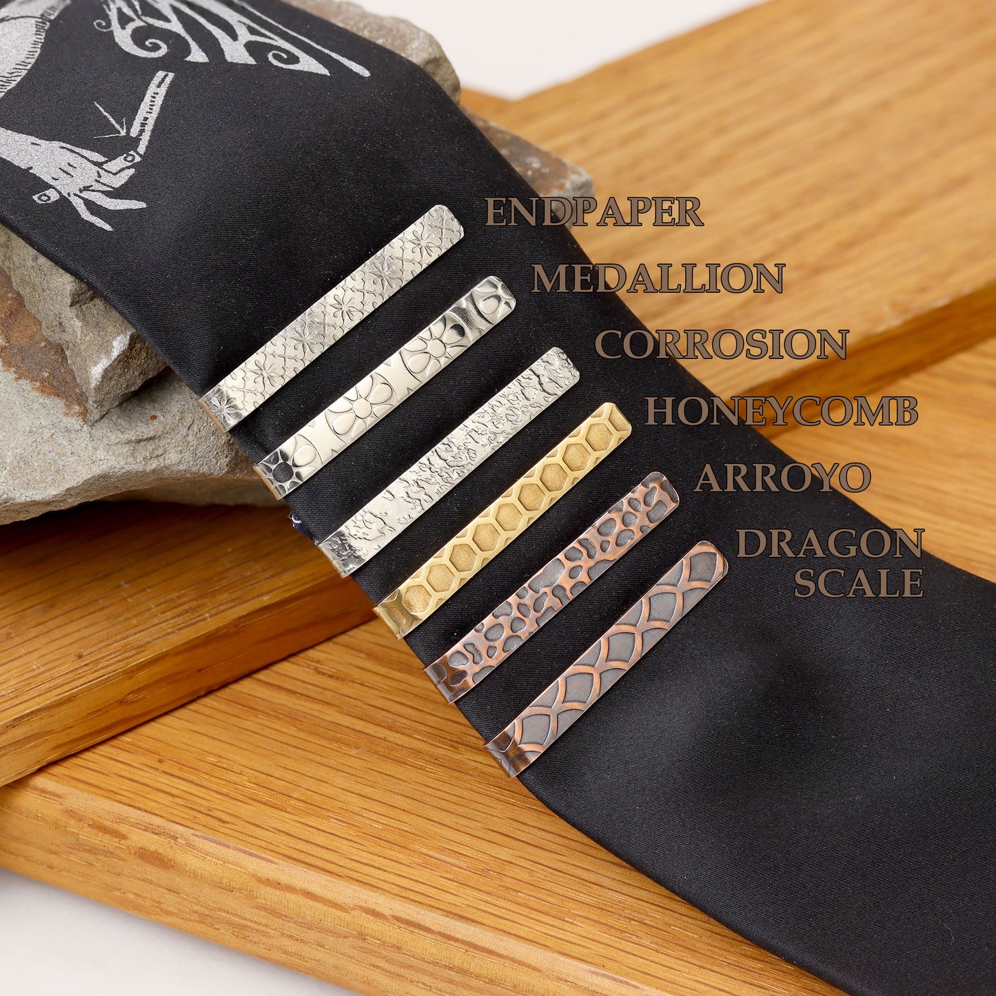 Patterned Tie Bar