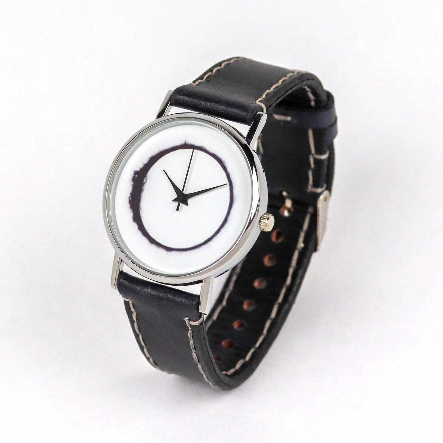 black eclipse wrist watch