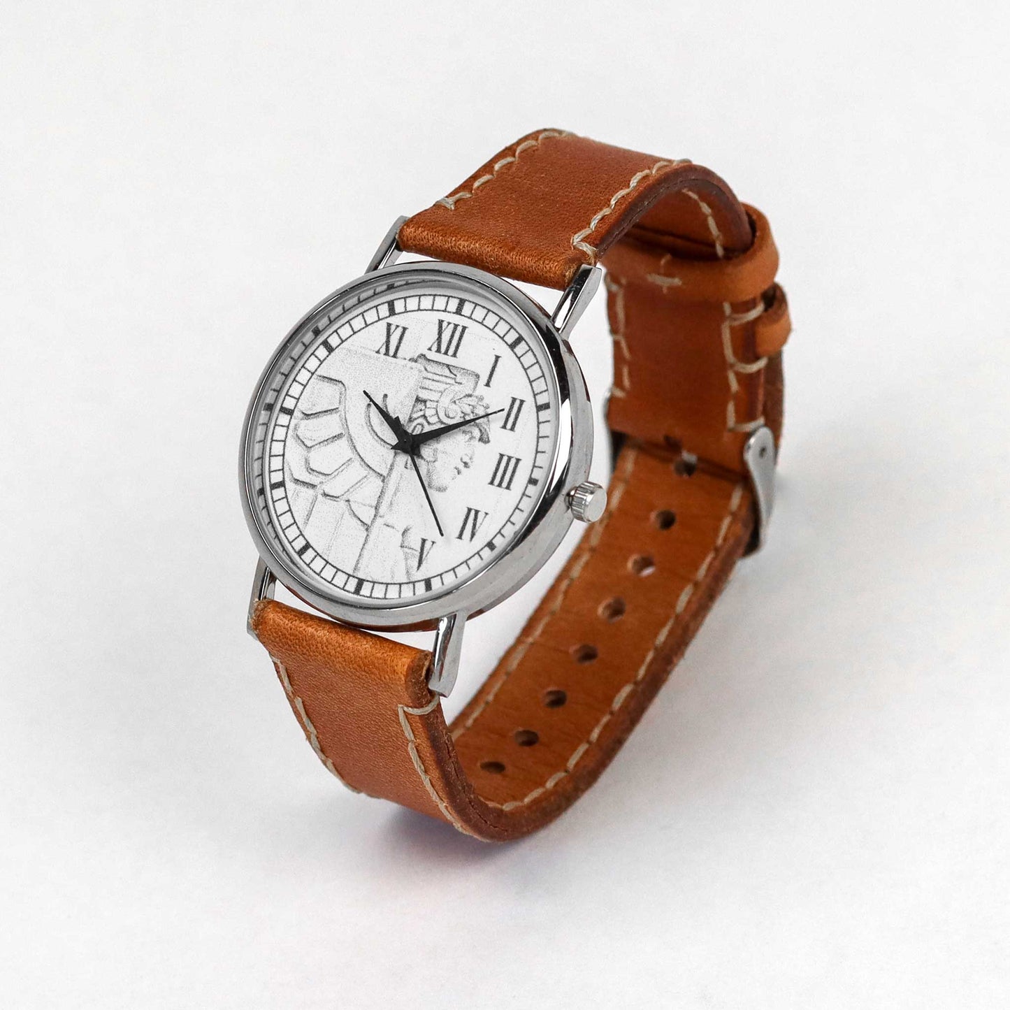 Cleveland Guardians Watch with Brown band