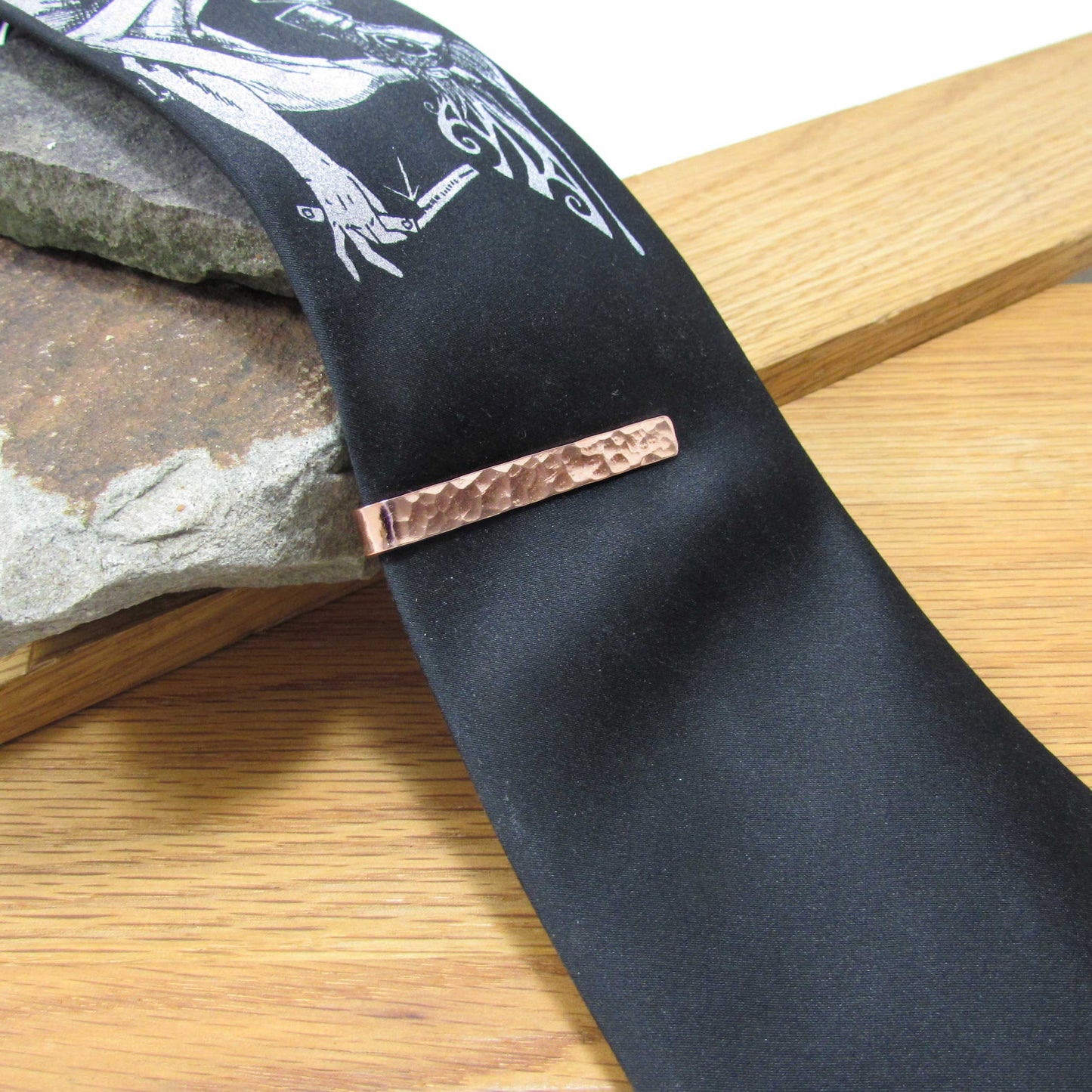 Hammered Tie Bar - TheExCB