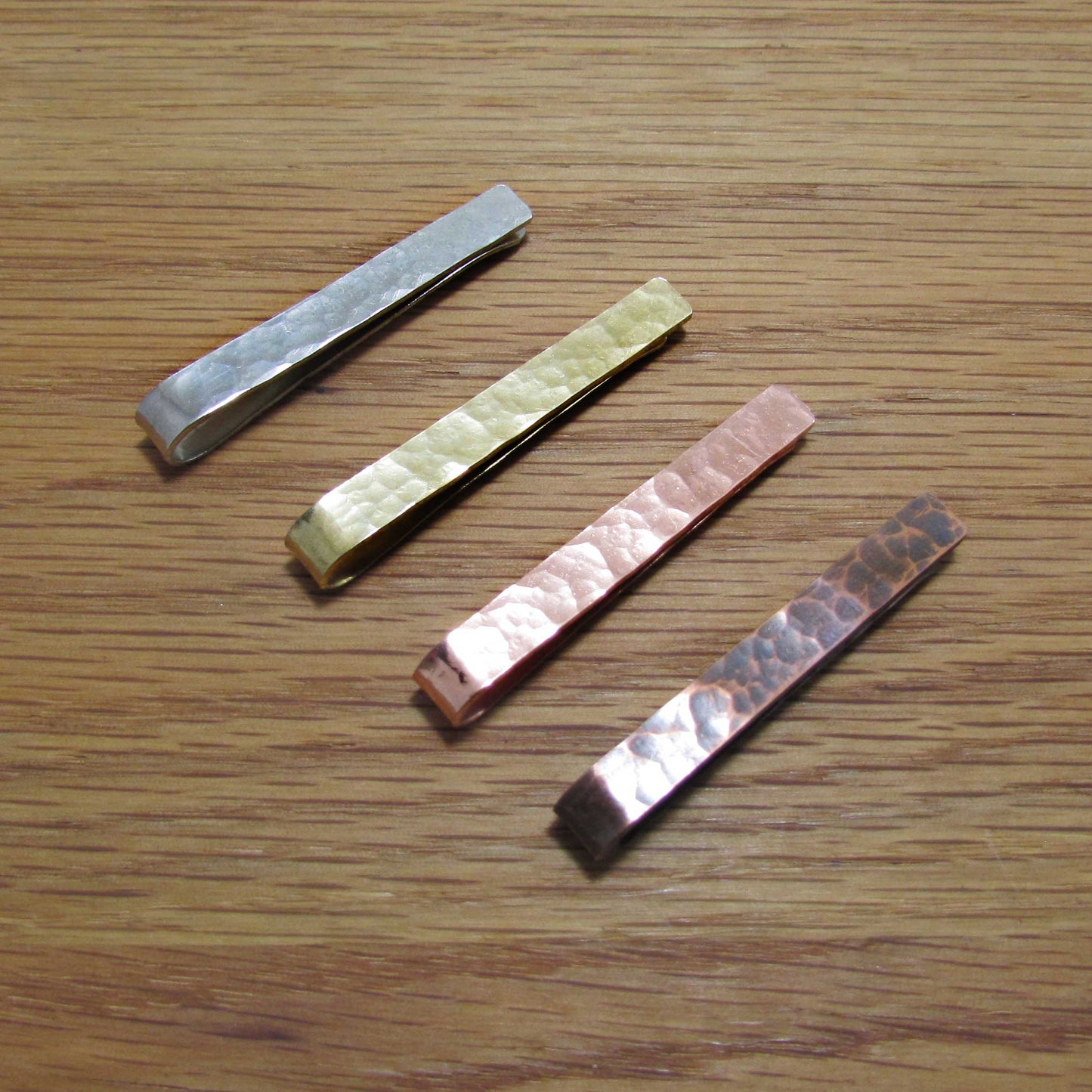 Hammered Tie Bar - TheExCB