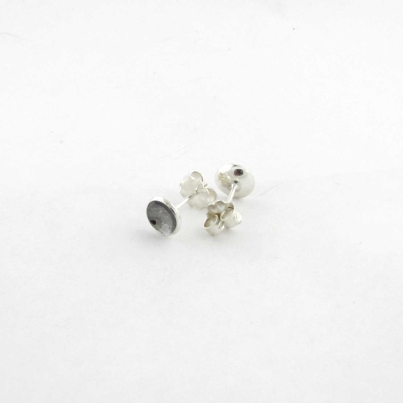 6mm Silver Cup Earrings - TheExCB