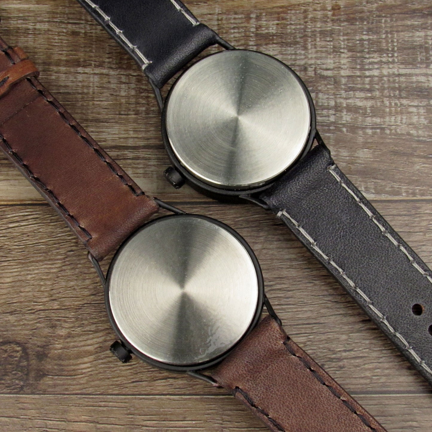 Reloj Monocromático Correa Marrón