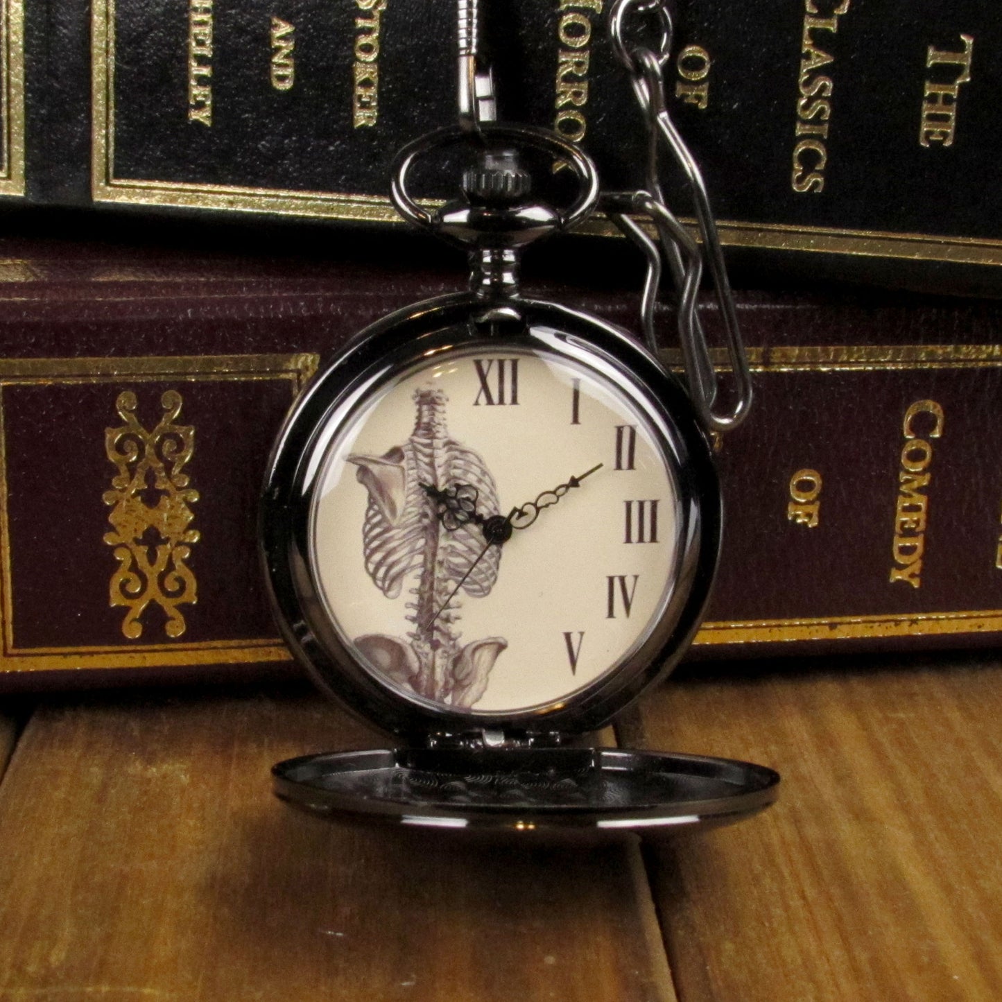 Skeletal Rib Pocket Watch