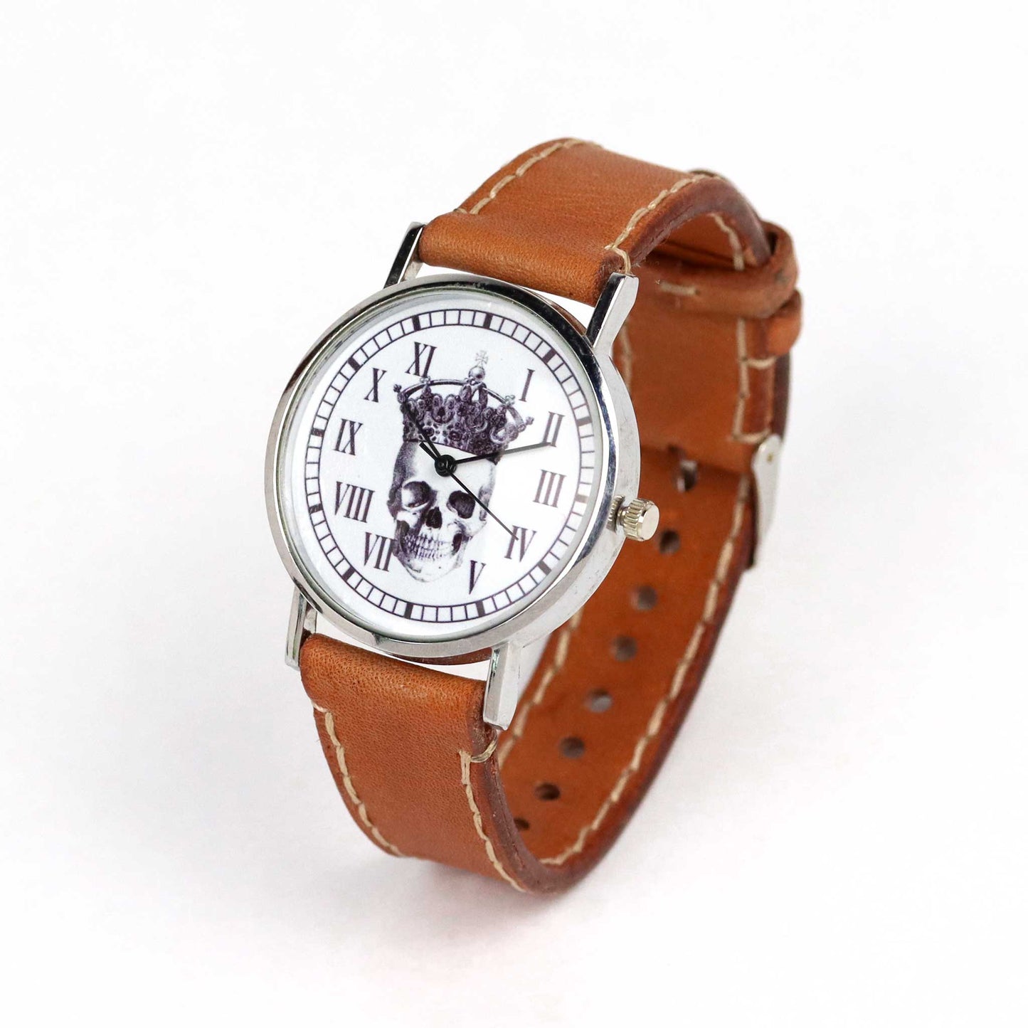 Skeleton King wrist watch