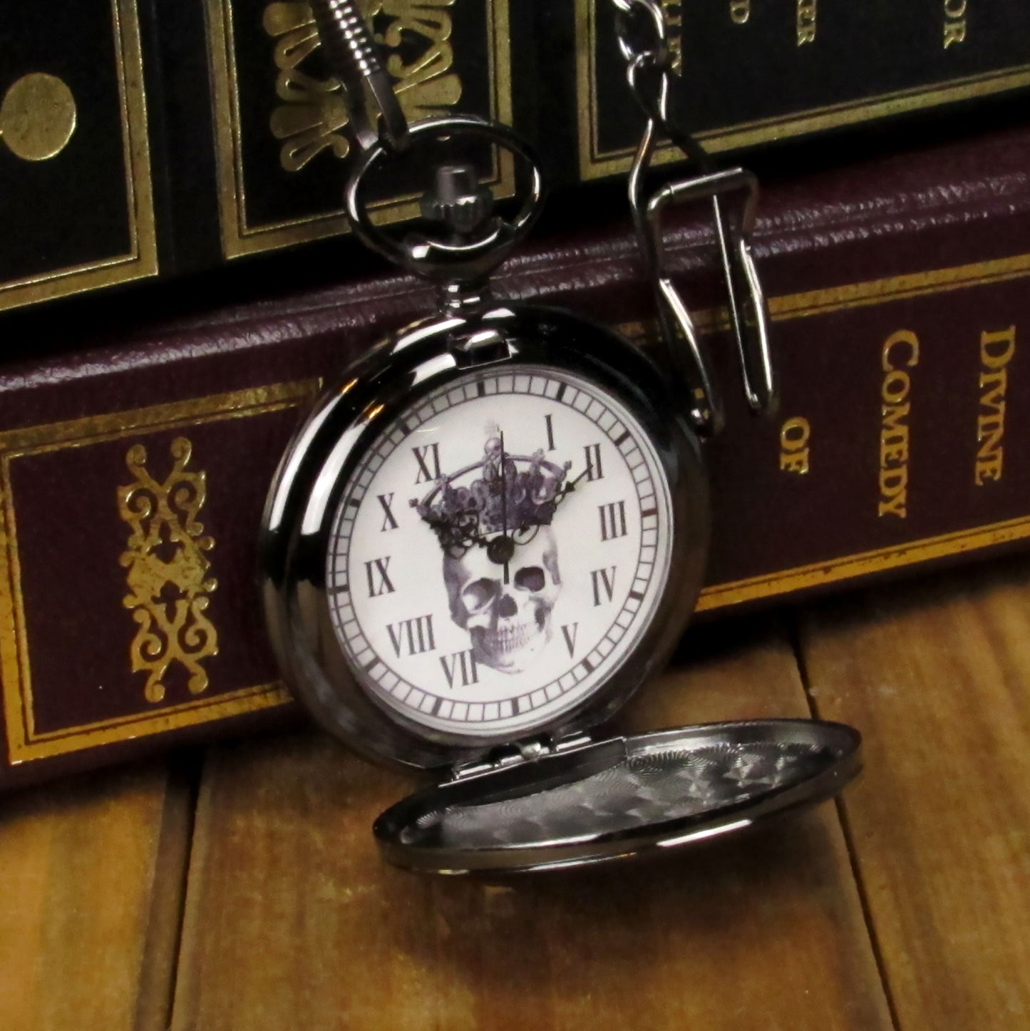 Skeleton King Pocket Watch