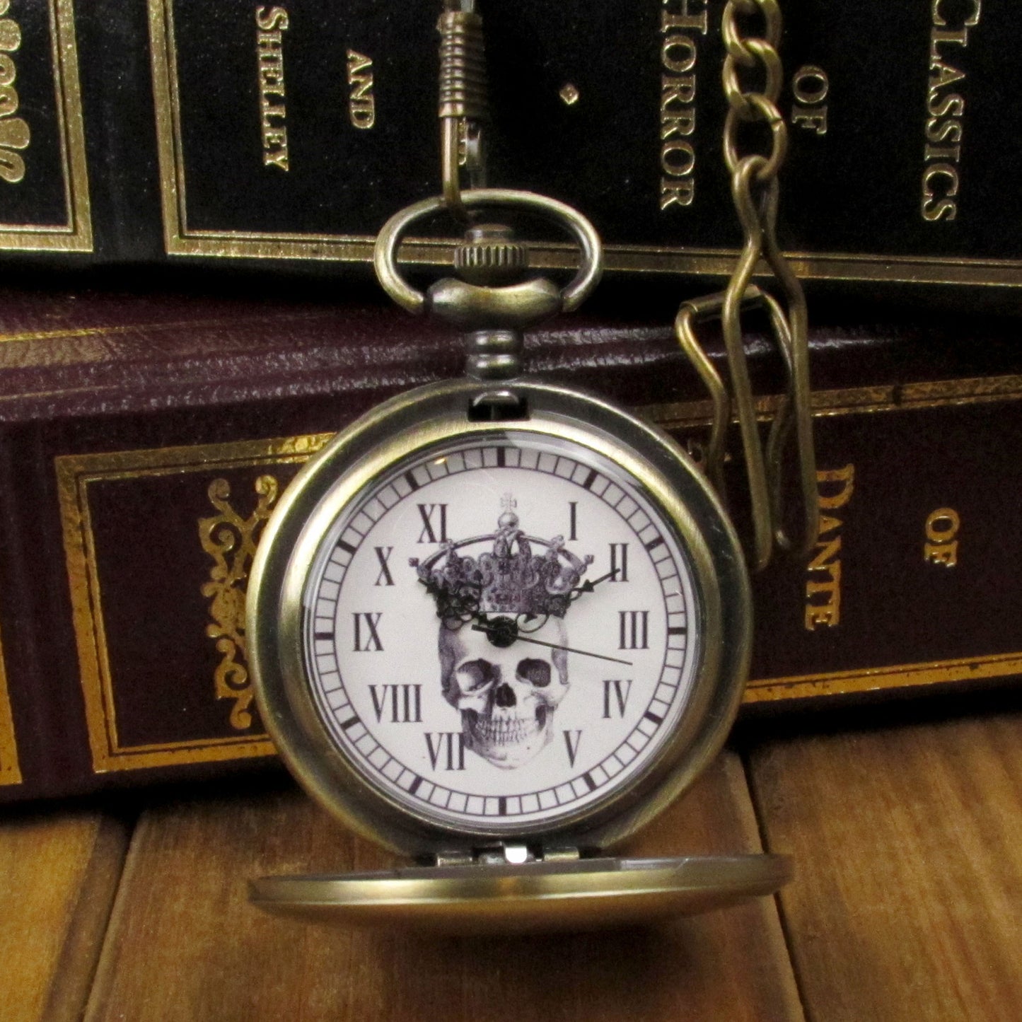 Skeleton King Pocket Watch