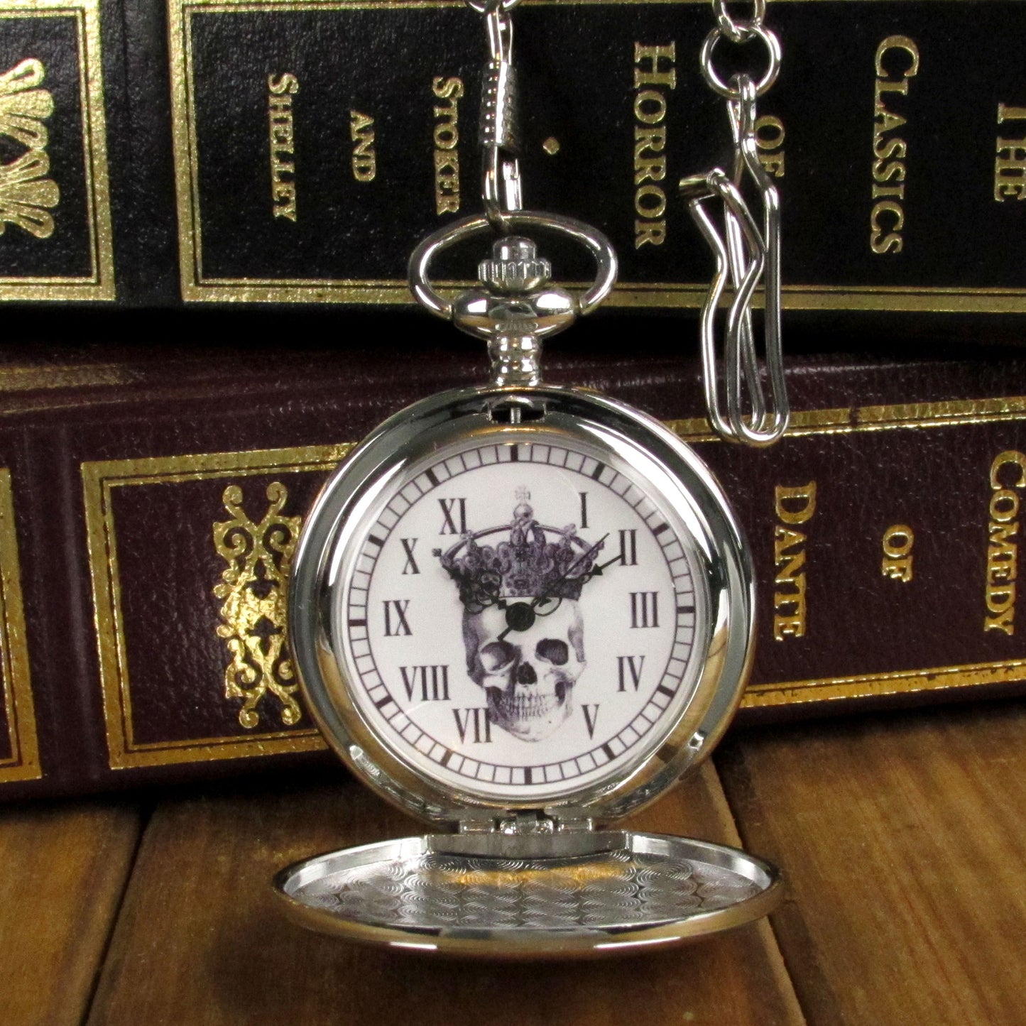 Skeleton King Pocket Watch