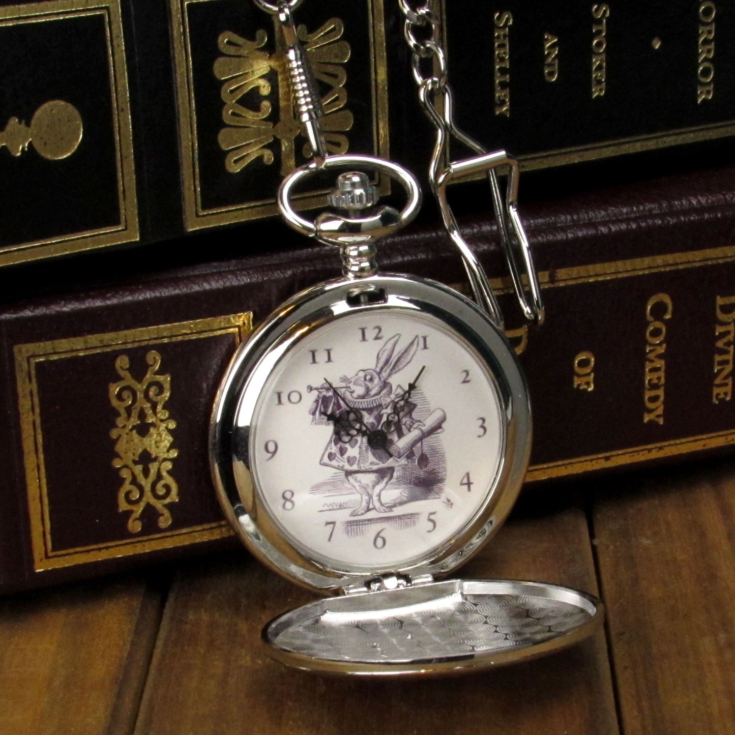 White Rabbit Pocket Watch