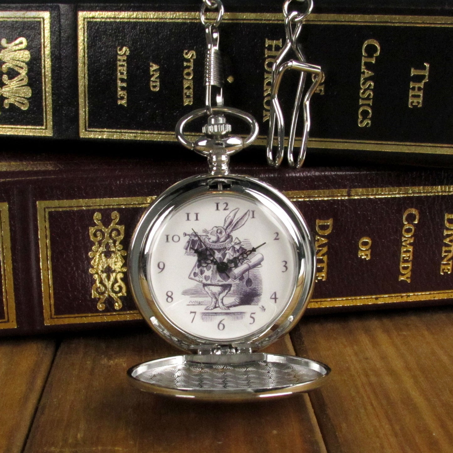 White Rabbit Pocket Watch