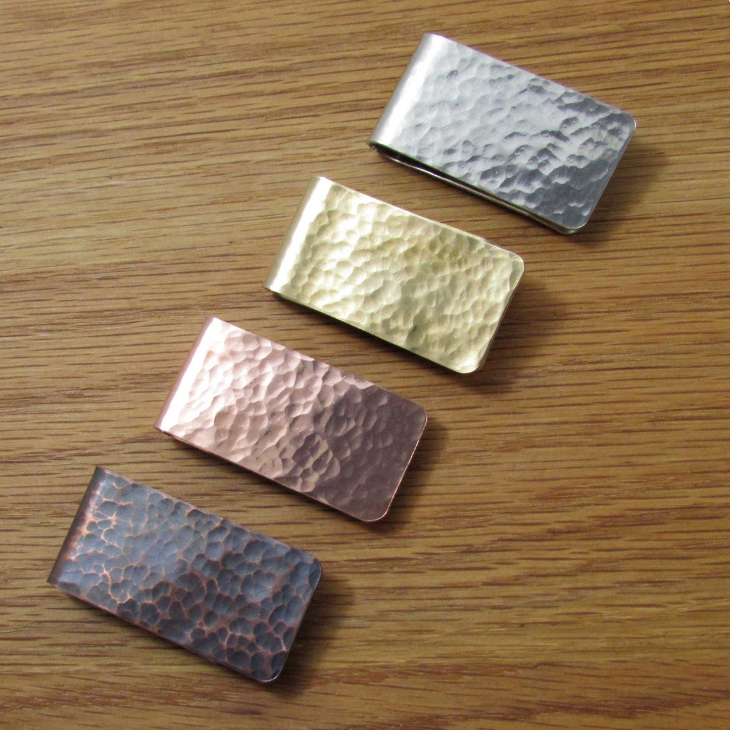 Hammered Money Clips - TheExCB