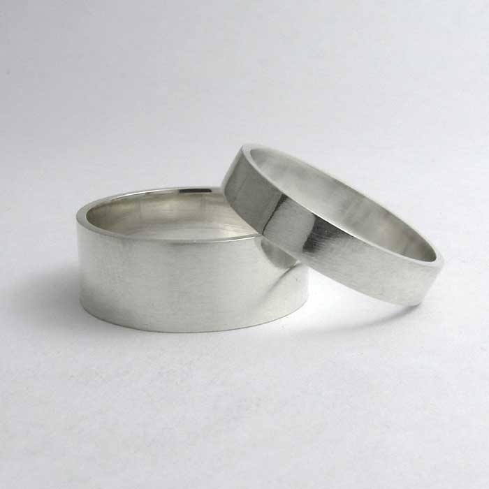 Traditional Flat Wedding Band - TheExCB