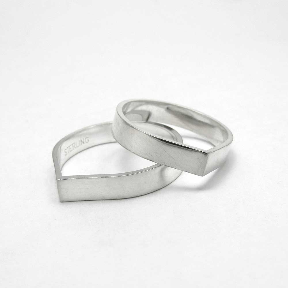 Teardrop Stackable Ring - TheExCB