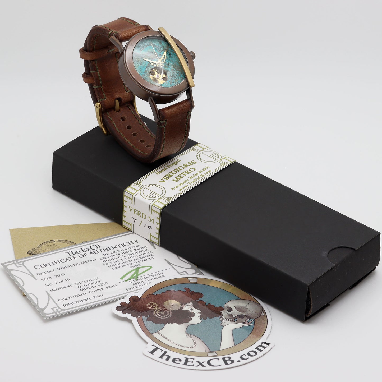 Verdigris Metro Watch (Automatic)
