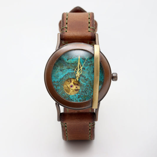 Verdigris Metro Watch (Automatic)