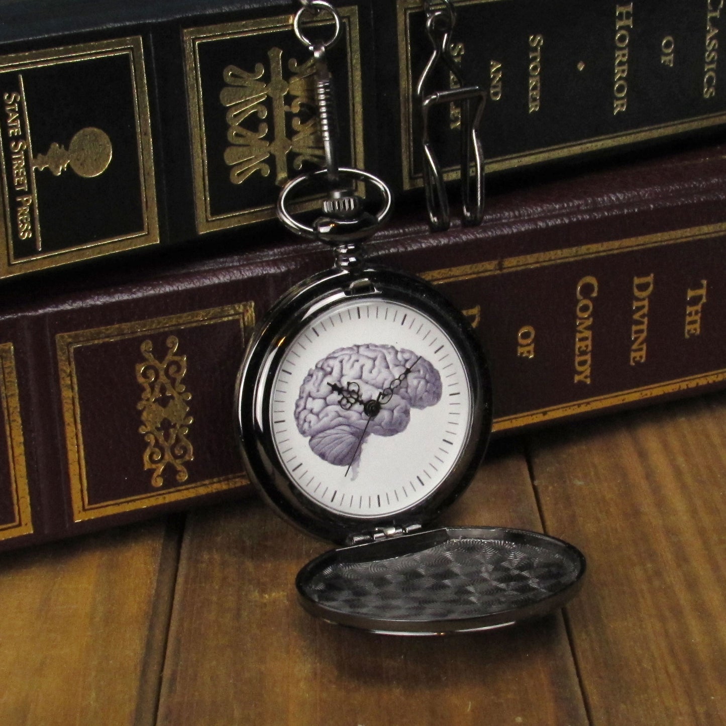 Anatomical Brain Pocket Watch