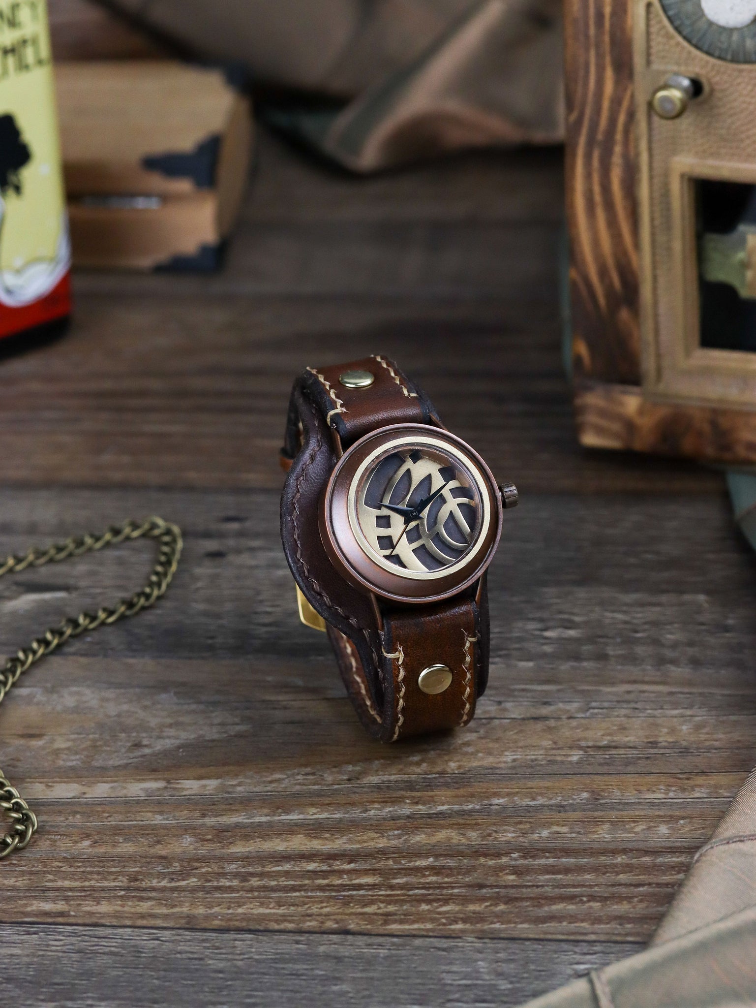 Bracelet Watch For Girls Fashion Genuine Leather Quartz Analog Casual  Wristwatch - KAKU24X7