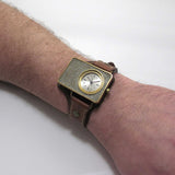 Mason Concrete Watch wrist display