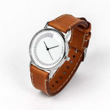 Radial brown wrist watch
